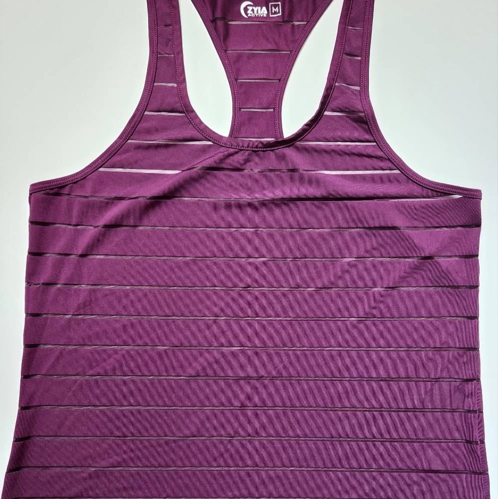 Zyia Havana Tank, Wine color, size M